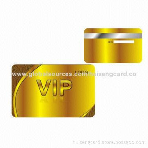 Full-color printed plastic PVC card